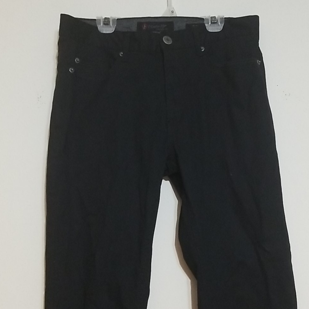 Vintage Mens Black Pants 30x30 - Picture 2 of 11